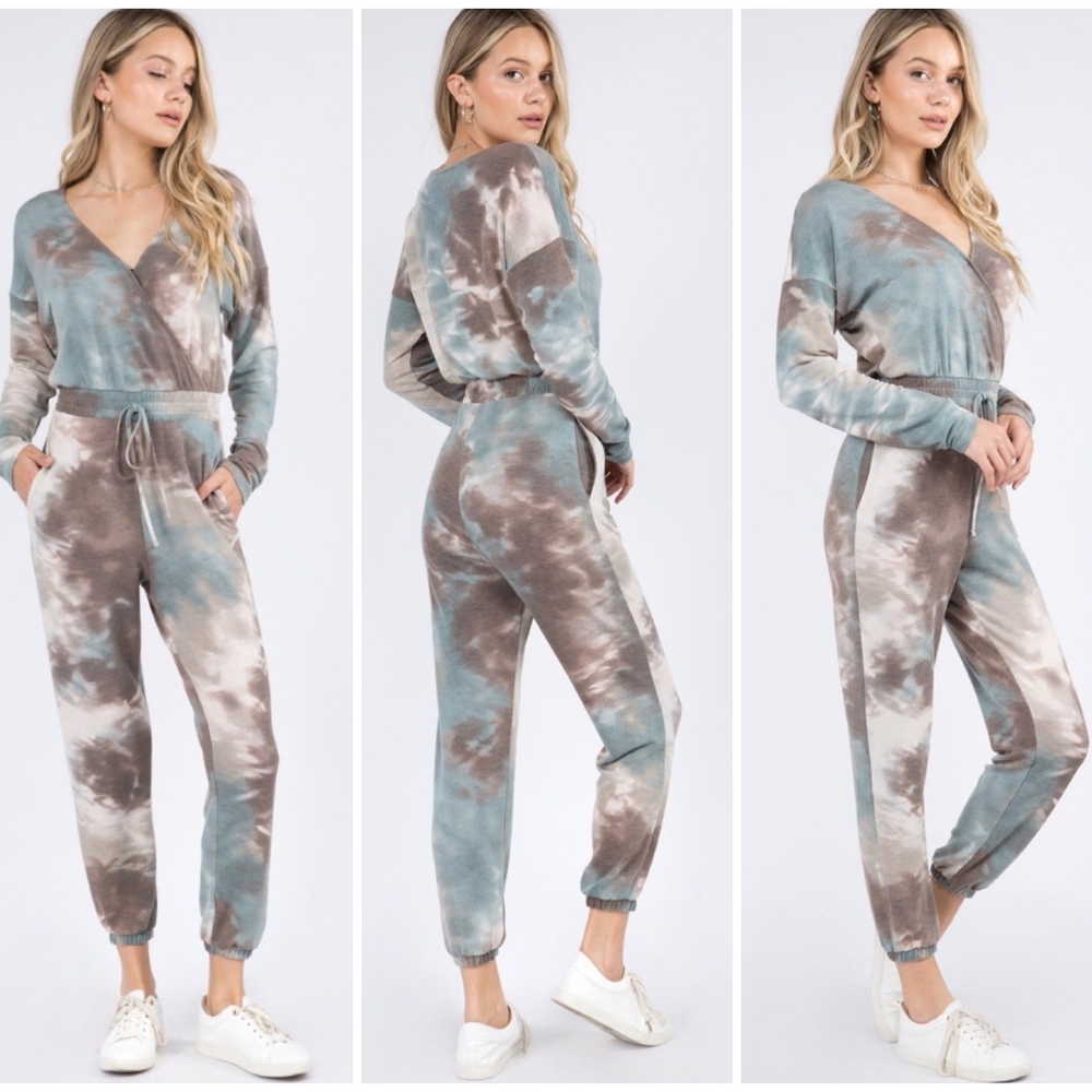 Whiteroom + Cactus Tie-Dye Jumpsuit - Picture 3 of 11